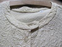 True Vintage Seiden-Bluse 100% Silk Long BlusenKleid Crème 90er Baden-Württemberg - Esslingen Vorschau