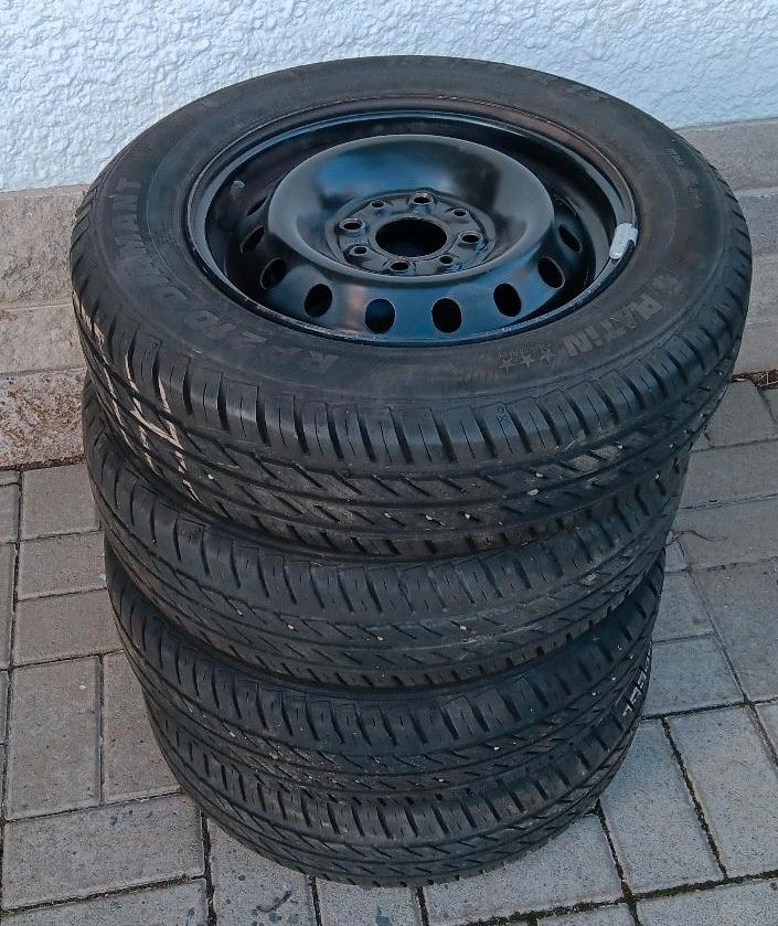 Fiat Lancia 13 Zoll Felge +RP 210 Diamant 155 / 70 R13 75T Reifen in Grebenau