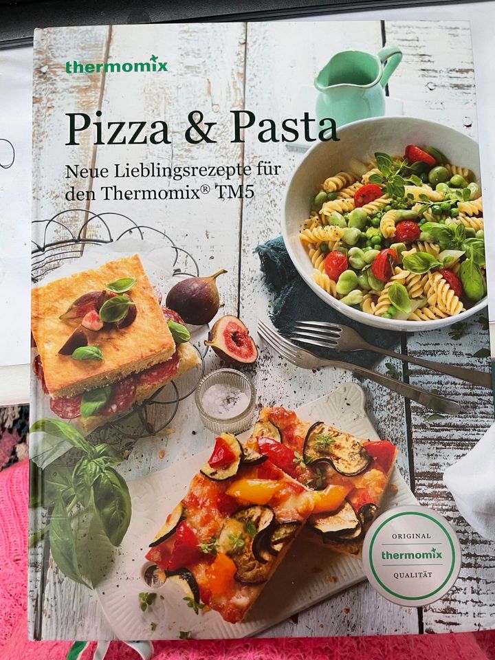 Buch Pizza & Pasta Thermomix Vorwerk Kochbuch in Wiedergeltingen