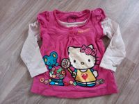 Hello kitty Langarm Shirt Pulli gr. 98 pink mit weiß Hessen - Korbach Vorschau
