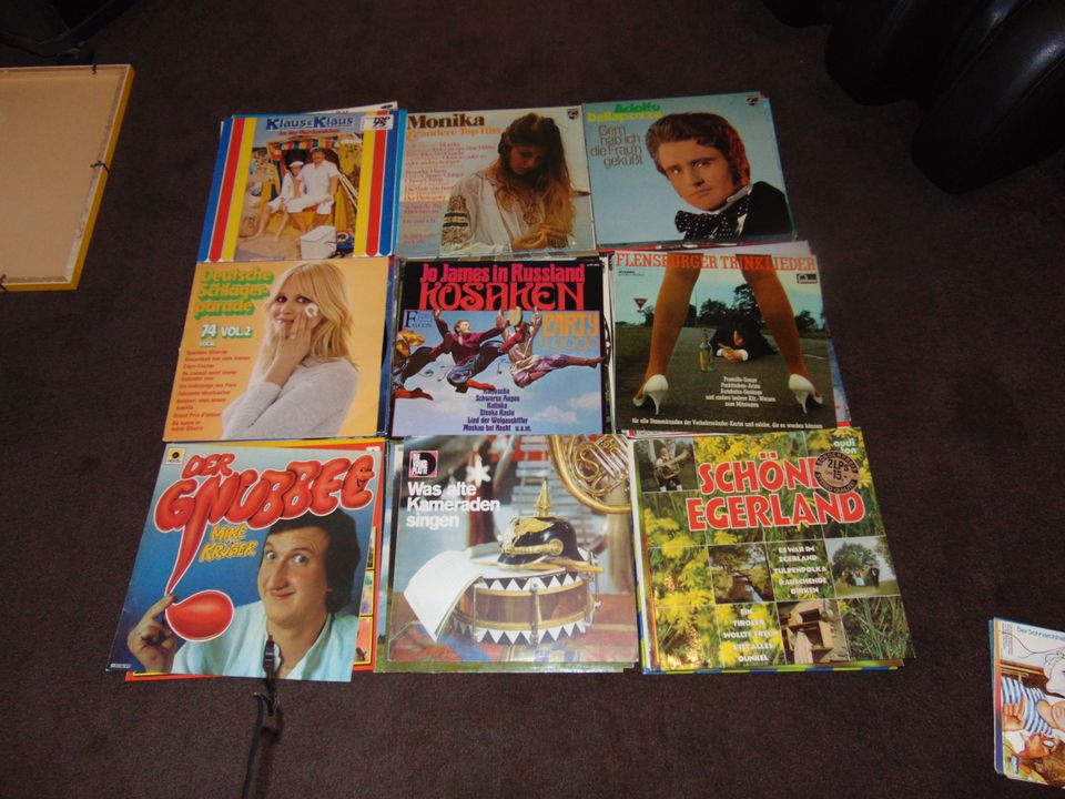 Raritäten Vinyl Schallplatten, Schlager, Heino, Kelly Family + CD in Hamburg