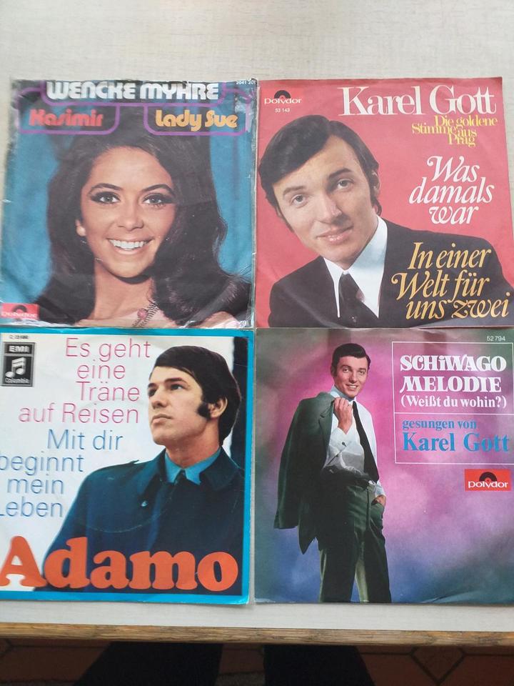 90 Stück single sammlung national nur aus den 60ziger Jahren in Simbach