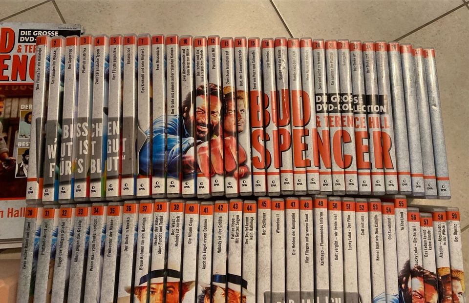 DVDs Bud Spencer & Terence Hill 1-79 in Jettingen