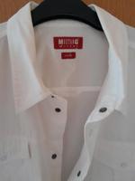 Mustang Bluse weiß Gr.46  Maße beachten(XL steht drin) Bayern - Rehau Vorschau