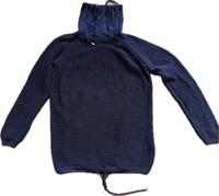 Blauer Pullover mit Schalkragen Niedersachsen - Bovenden Vorschau