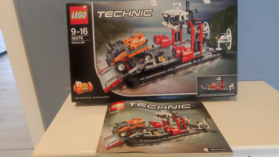 Lego Technik Hovercraft 42076 - komplett in Bünde