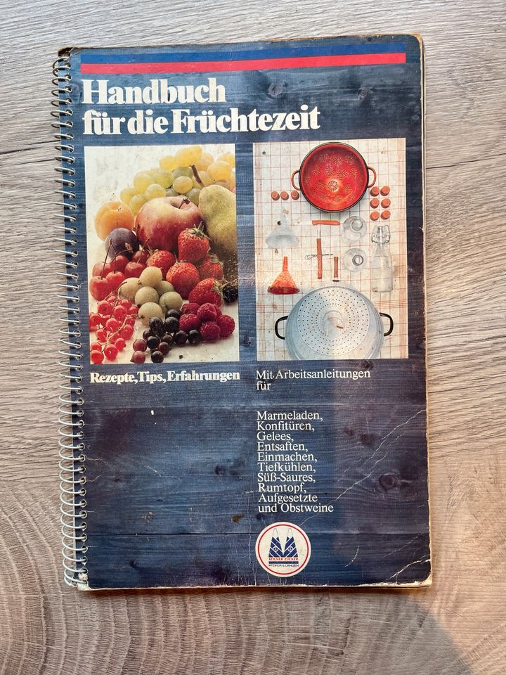 Handbuch für die Früchtezeit, Handbuch für süße Speisen Kölner in Oelde