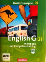 Workbook English G 21 EA D5  AH  ISBN 978-3-06-031250-4 NEU Sachsen-Anhalt - Eckartsberga Vorschau