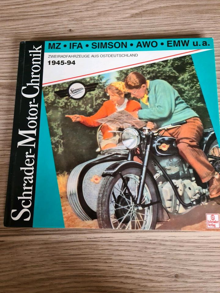 MZ IFA Simson AWO EMW Ostfahrzeuge Buch in Unterwellenborn