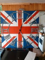 Uhr auf Englandflage 90×90cm Bayern - Weißenhorn Vorschau