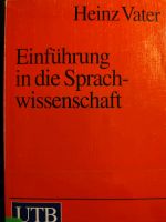 Einführung in die Sprachwissenschaft (Heinz Vater) Rheinland-Pfalz - Konz Vorschau