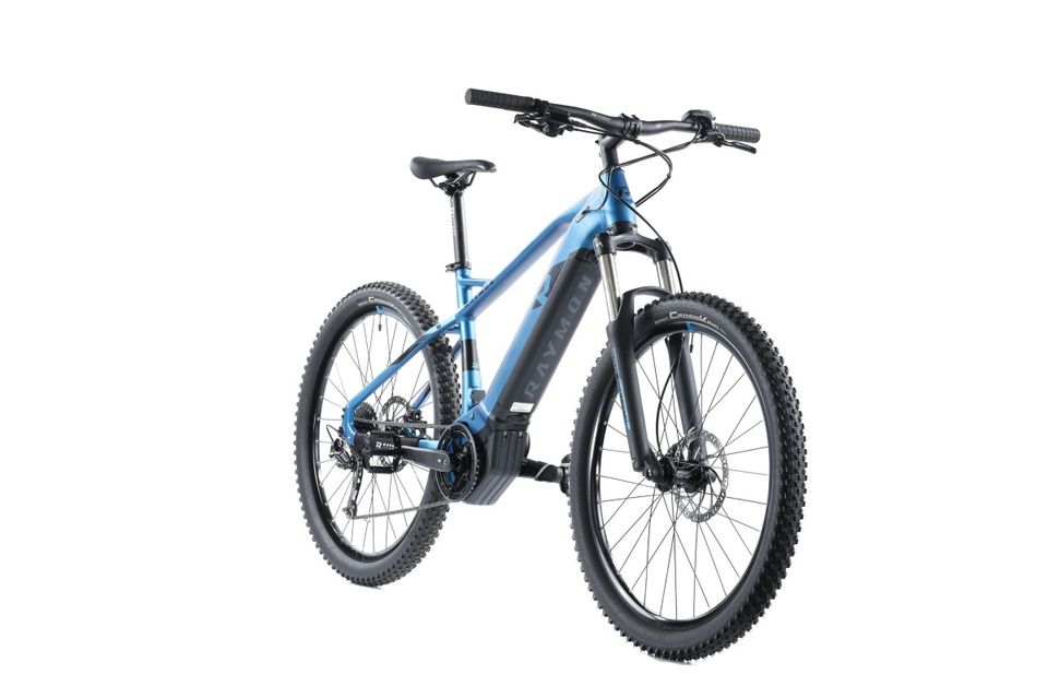 Raymon HardRay E 5.0 - 2022 - 45 cm (M) | nur 37 km | Yamaha PW-ST (70 Nm) 630 Wh | UVP 3.199 € | 1 Jahr Garantie | E Bike Hardtail E-Mountainbike in Ottobrunn