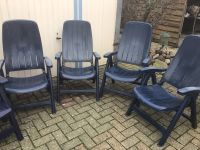4x Blaue Klappbare Gartenstühle 80€ Niedersachsen - Lastrup Vorschau