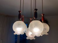 Wohnzimmer Lampe hängend 6 Flammig Retro Mahagoni Hessen - Altenstadt Vorschau