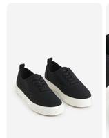 H&М Neue schwarze Sneaker   Gr. 44  Canvas Bayern - Sonthofen Vorschau