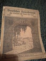 Antiquität Deutscher Hausfreund 1925 historischer Hauskalender Hessen - Driedorf Vorschau