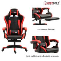 Neu! Herzberg HG-8080 Gaming Stuhl Gamer Racing Spieler Zocker Nordrhein-Westfalen - Soest Vorschau