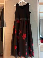Maxi Kleid rot schwarz Hessen - Bebra Vorschau
