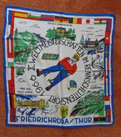 Souvenir - Tuch , Friedrichroda , DDR Sachsen - Bad Muskau Vorschau