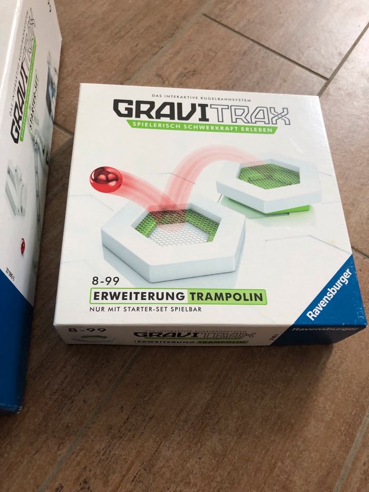 GraviTrax Starter Set und Erweiterung Trampolin Kugelbahn in Olfen