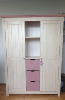 Kleiderschrank Kinder/Mädchen Massivholz Shabby Weiß/Rosa, TOP Baden-Württemberg - Stutensee Vorschau