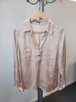 Bluse Tunika Comma 38 M beige gold Shirt Frühling Bayern - Altenmünster Vorschau