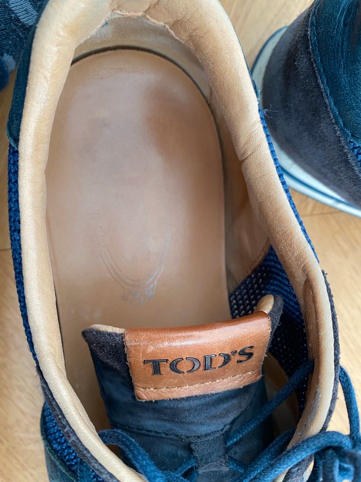 Tods Tod‘s Herren Sneaker, Gr. 7 - 41, made in Italy Wildleder in Düsseldorf