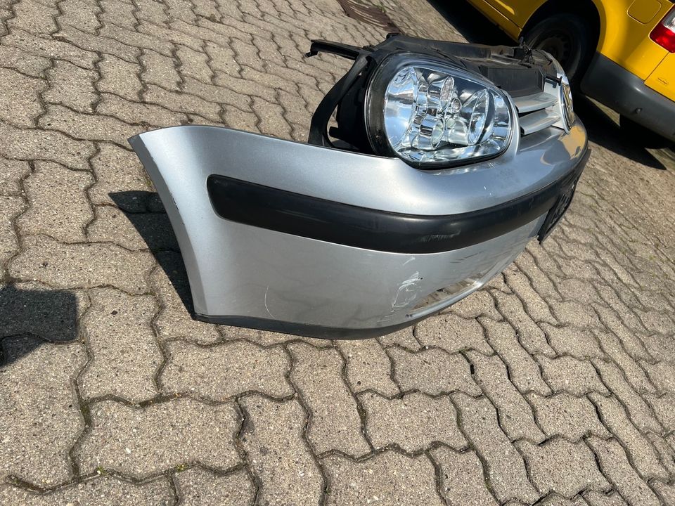 VW Golf 4 Stoßstange Grill Scheinwerfer Kühler Frontmaske Klima in Rümpel