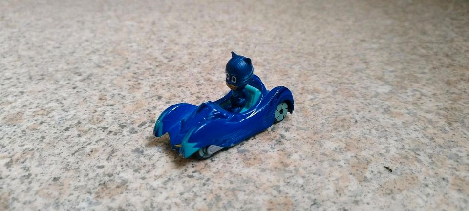 PJMasks Spieleset, Figuren: CatBoy,Gecko,Romeo, Wölfie Kevin,Buch in Gräfenhainichen