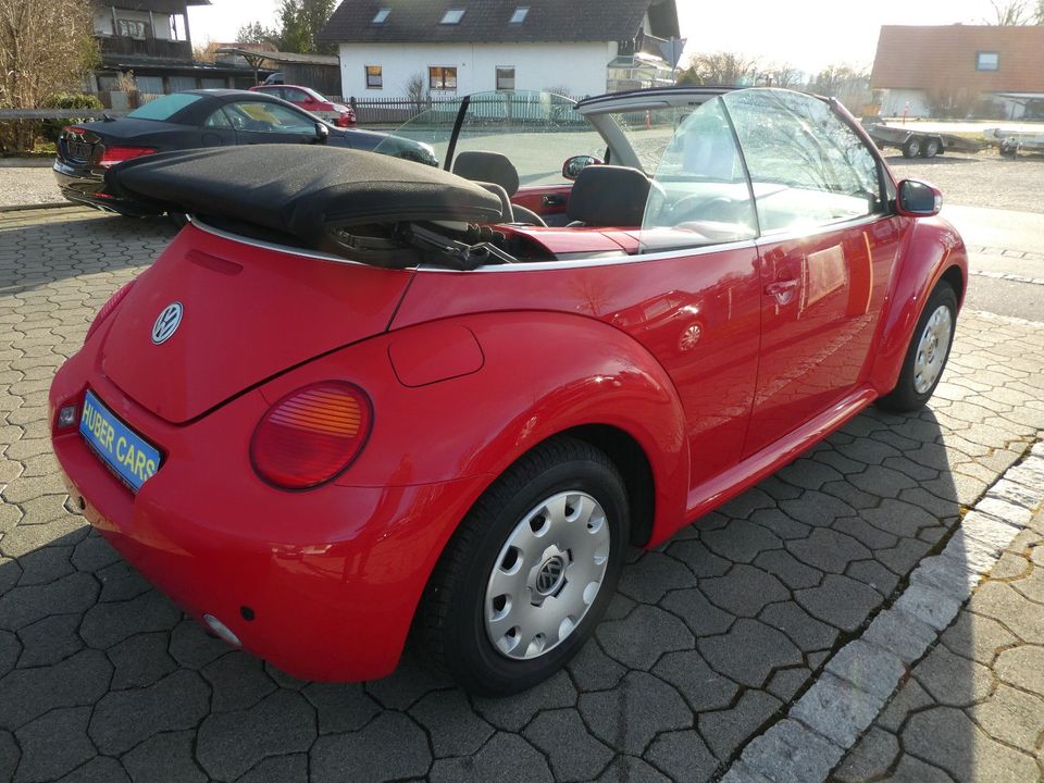 Volkswagen New Beetle Cabriolet 1.4 ORIG.NUR 3´km in Polling