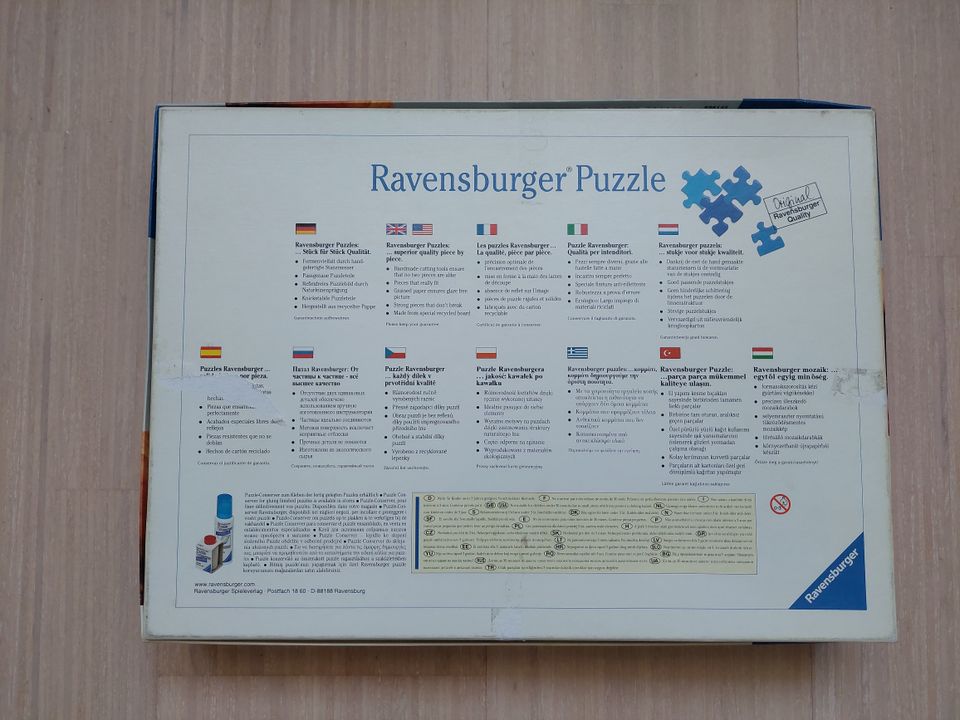 Ravensburger Puzzle 1000 Teile Wasserfall in Mülheim (Ruhr)