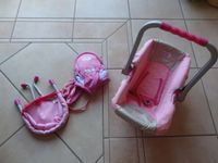 Baby born Set Babyschale Babytrage Tischsitz top Zustand Brandenburg - Brandenburg an der Havel Vorschau