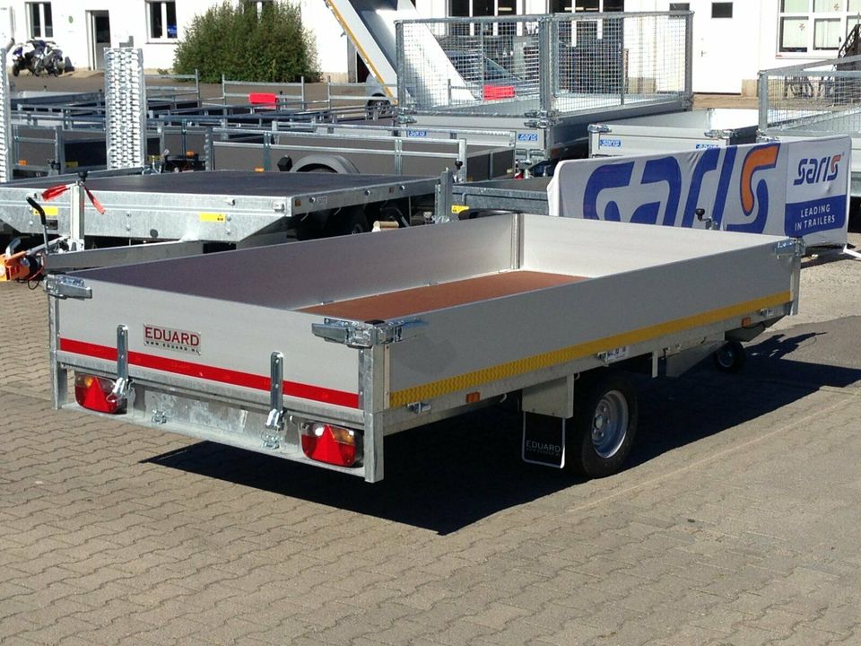 ⭐️ Eduard Auto Transporter 1350 kg 311x180x30 cm Rampen Winde 63 in Schöneiche bei Berlin