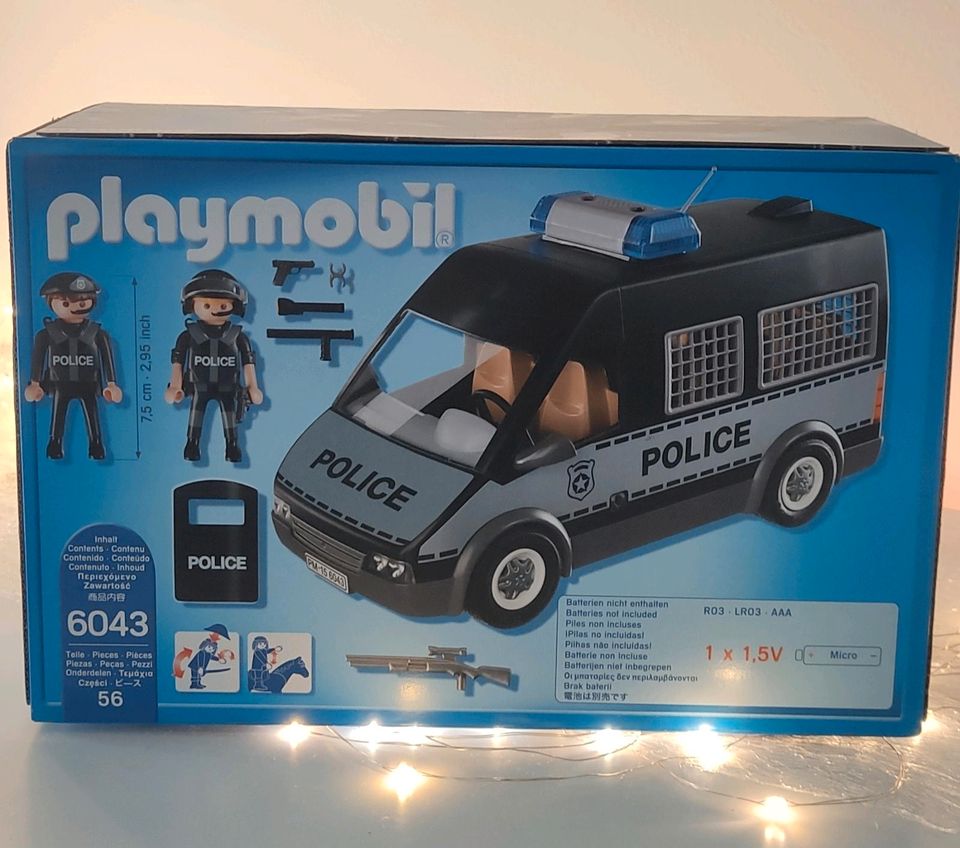 Playmobil 6043 NEU❗ "Polizei Mannschaftswagen" in Kuppenheim