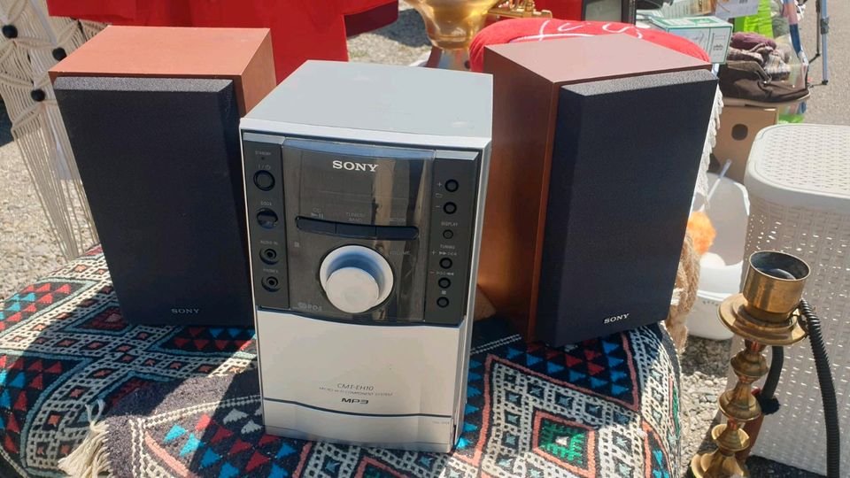 Kleine Sony Stereoanlage in Landsberg (Lech)