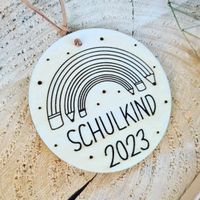 ❌️Neu! Schultüte Anhänger Schule Schulkind 2023 Holz Rheinland-Pfalz - Neustadt an der Weinstraße Vorschau