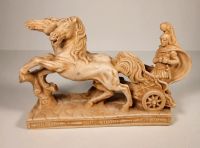 Skulptur, Römischer Legionär auf Streitwagen, Italien, 20. Jh. Saarland - Wadern Vorschau