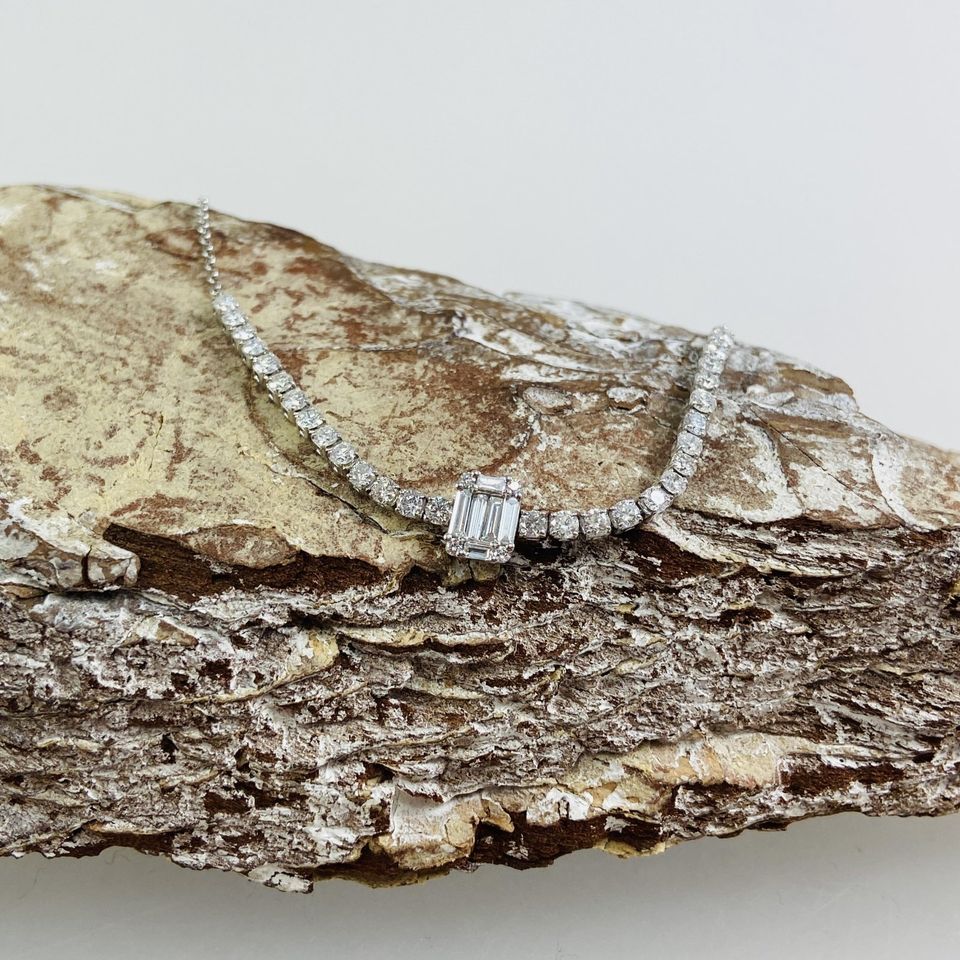 *WERT 3.180,- Diamant Armband in 750/ 18 Karat Weißgold 820 YYX in Mülheim (Ruhr)