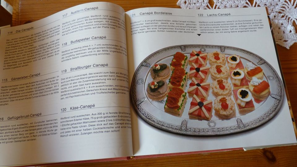 Buch für das Büfett "Kalte Küche" in Insheim