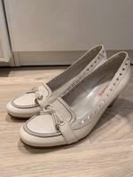 NEU Leder Pumps weiß Leder 40 Niedersachsen - Stade Vorschau
