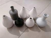 Verschiedene Vasen schwarz weiß grau Bayern - Neufahrn Vorschau
