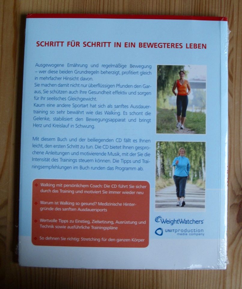 Abnehmen mit Weight Watchers;Buch+CD "WALKING" neu in Folie! in Scharbeutz