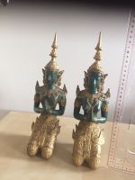 Thailändische Tempelwächter Paar Mann und Frau 33 cm Niedersachsen - Vordorf Vorschau