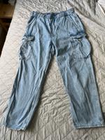 Cargo Jeans Jogger Loose fit Gr. L H&M blau Thüringen - Jena Vorschau