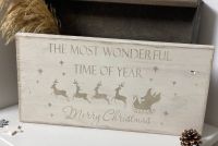 Holz Deko Schild ⭐️ Weihnachten Shabby Vintage Dekozauberei Schleswig-Holstein - Reher Vorschau