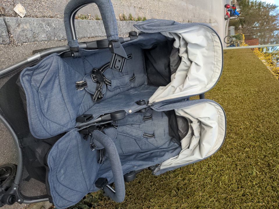 Valco Baby Neo Twin - Buggy Zwillingswagen leicht und wendig in München