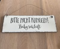 Bitte nicht klingeln Schild Baby Herzogtum Lauenburg - Schwarzenbek Vorschau