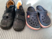 Crocs 12 13...ca 29 30 Schuhe Jacadi Paris Halbschuhe Leder navy Bayern - Erding Vorschau