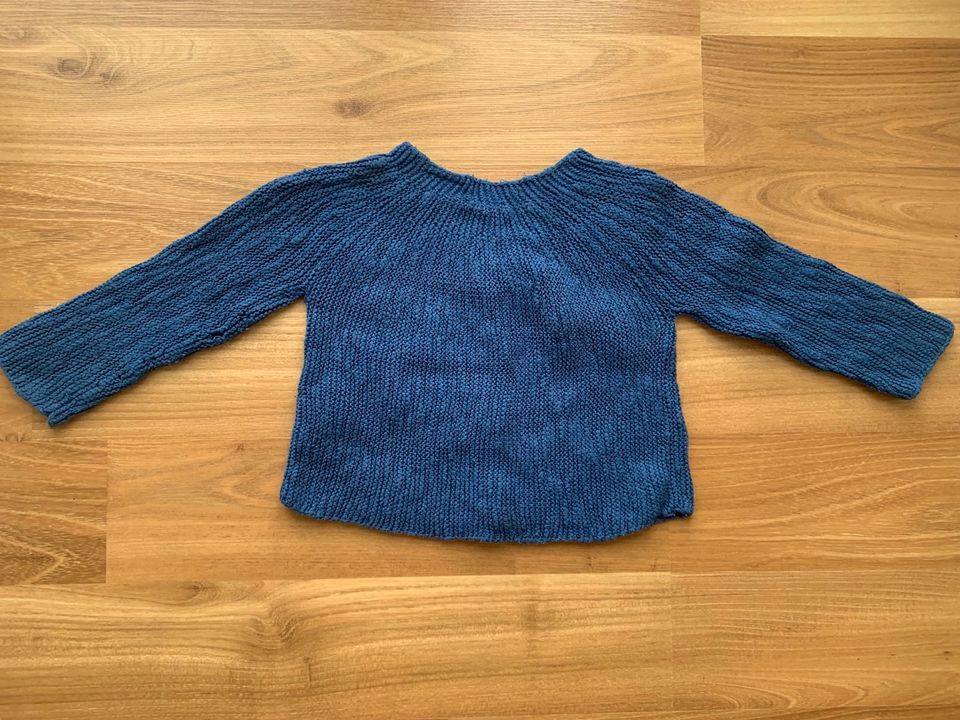 Zara Mini,  Strickjacke/Weste, blau, Gr. 74 in Nürnberg (Mittelfr)