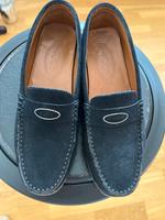 Klassiker: TOD‘S Loafer Slipper Nubukleder dunkelblau Gr. 37 Niedersachsen - Celle Vorschau